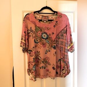 Johnny Was L New Tee T-shirt